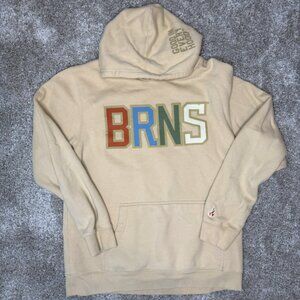 BRNS "Good In Every Hood" Beige pullover hoodie